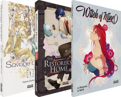 Ablaze Manhwa Spotlight Pack manga cover