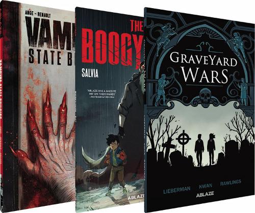 ABLAZE Spotlight on Horror Collected Set manga cover