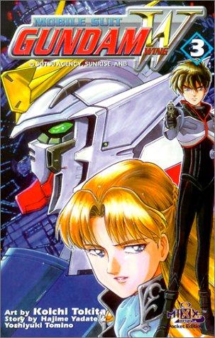 Gundam Wing #3 manga cover