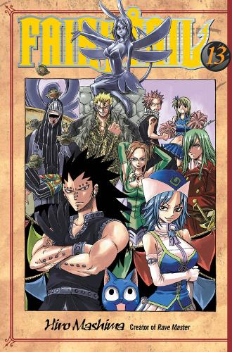 Fairy tail manga cover