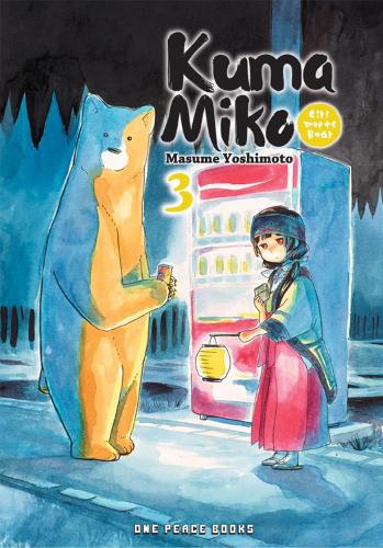 Kuma Miko Volume 3 manga cover