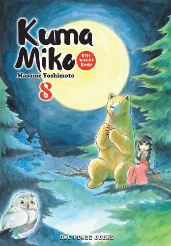 Kuma Miko Volume 8 manga cover
