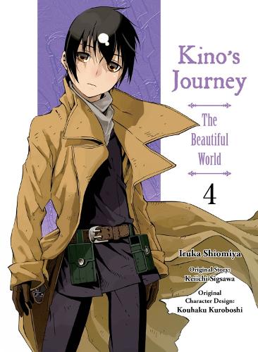 Kino's Journey - The Beautiful World, 4 manga cover