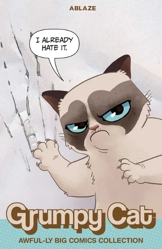 Grumpy Cat Awful-Ly Big Comics Collection manga cover