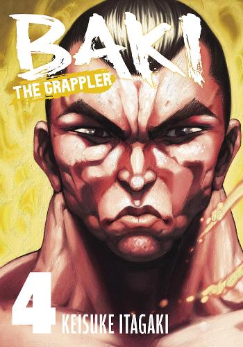 Baki the Grappler Vol. 4 manga cover