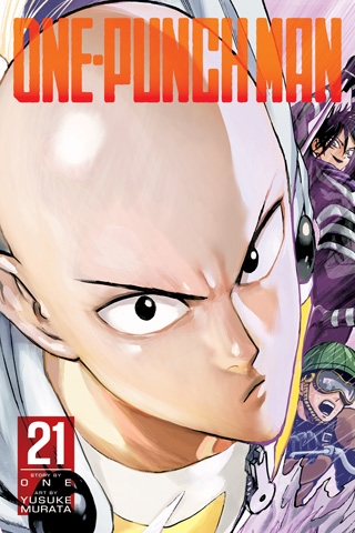 One-Punch Man, Vol. 21 manga cover