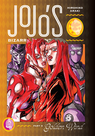 JoJo’s Bizarre Adventure: Part 5--Golden Wind, Vol. 3 manga cover