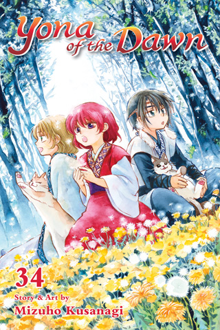 Yona of the Dawn, Vol. 34 manga cover