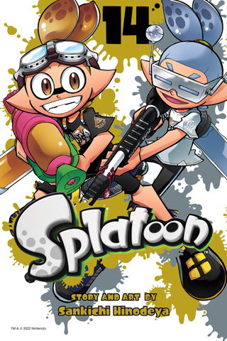 Splatoon, Vol. 14 manga cover