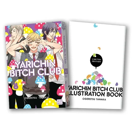 Yarichin Bitch Club, Vol. 4 Limited Edition manga cover
