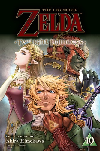 The Legend of Zelda: Twilight Princess 10 manga cover