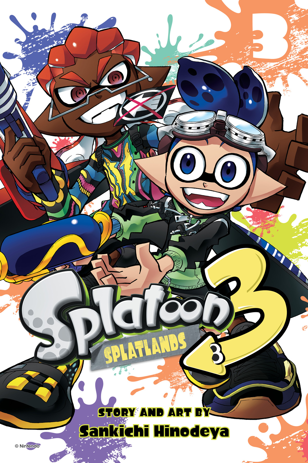 Splatoon 3: Splatlands, Vol. 3 cover