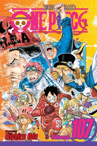 One Piece, Vol. 107: The Hero of Legend cover