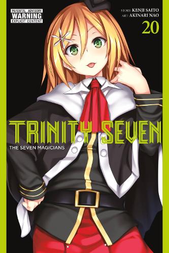 Trinity Seven, Vol. 20: The Seven Magicians manga cover