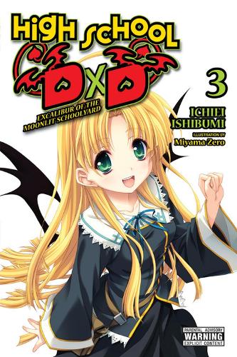 High School DxD, Vol. 3 manga cover