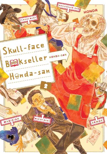 Skull-face Bookseller Honda-san, Vol. 2 cover