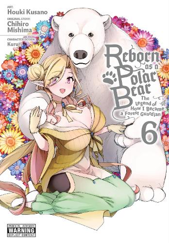 Reborn as a Polar Bear, Vol. 6 manga cover