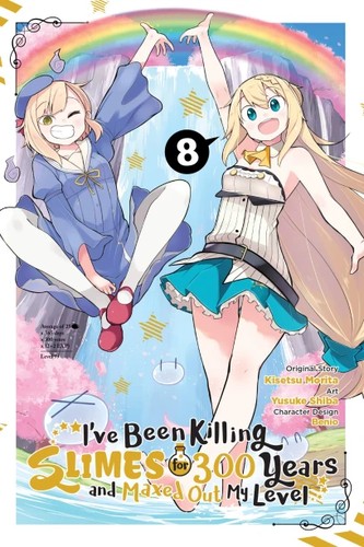 I've Been Killing Slimes for 300 Years and Maxed Out My Level, Vol. 8 (manga) manga cover