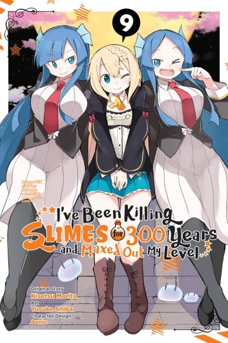 I've Been Killing Slimes for 300 Years and Maxed Out My Level, Vol. 9 (manga) manga cover