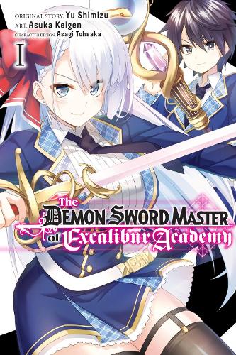 The Demon Sword Master of Excalibur Academy, Vol. 1 (manga) manga cover