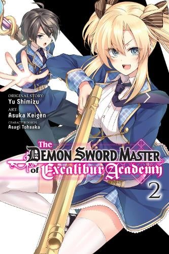 The Demon Sword Master of Excalibur Academy, Vol. 2 (manga) manga cover