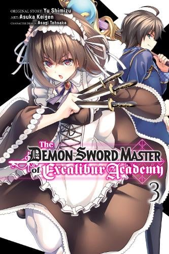 The Demon Sword Master of Excalibur Academy, Vol. 3 (manga) manga cover