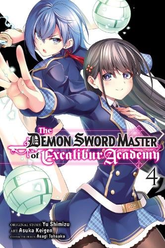 The Demon Sword Master of Excalibur Academy, Vol. 4 (manga) manga cover