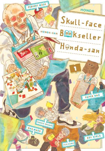 Skull-face Bookseller Honda-san, Vol. 1 cover