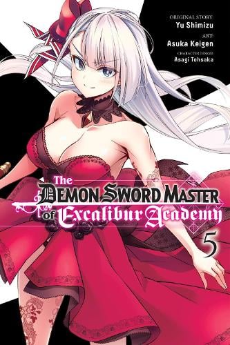 The Demon Sword Master of Excalibur Academy, Vol. 5 (manga) manga cover