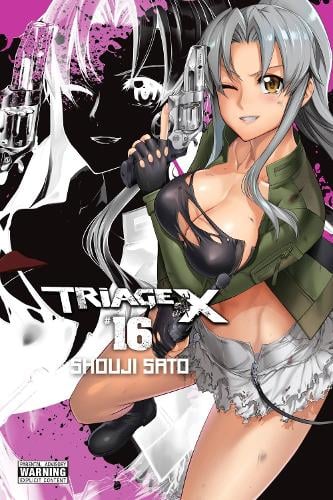 Triage X, Vol. 16 manga cover