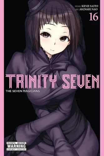 Trinity Seven, Vol. 16: The Seven Magicians manga cover