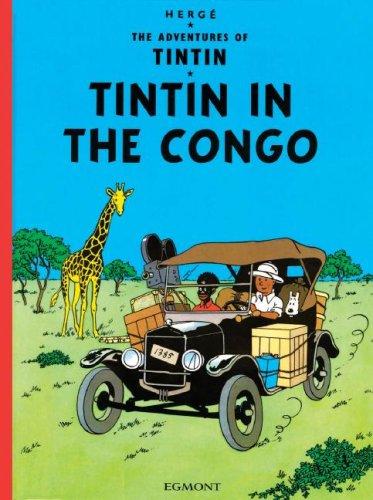 Tintin au Congo manga cover