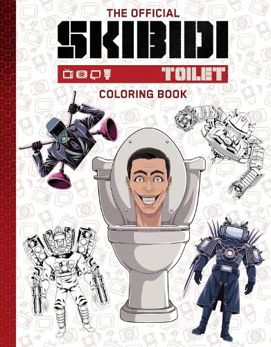Official Skibidi Toilet Coloring Book manga cover