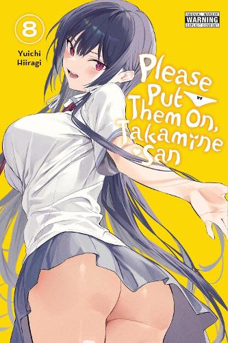 Please Put Them On, Takamine-san, Vol. 8 manga cover