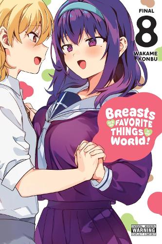 Breasts Are My Favorite Things in the World!, Vol. 8 manga cover