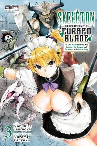 The Skeleton Enchanted by the Cursed Blade, Vol. 3 manga cover
