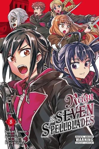 Reign of the Seven Spellblades, Vol. 8 (manga) manga cover