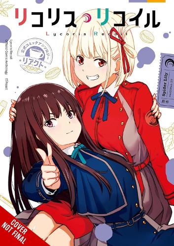 Lycoris Recoil Official Comic Anthology: React manga cover