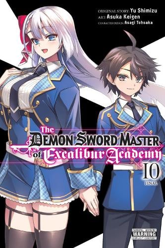 The Demon Sword Master of Excalibur Academy, Vol. 10 (manga) manga cover