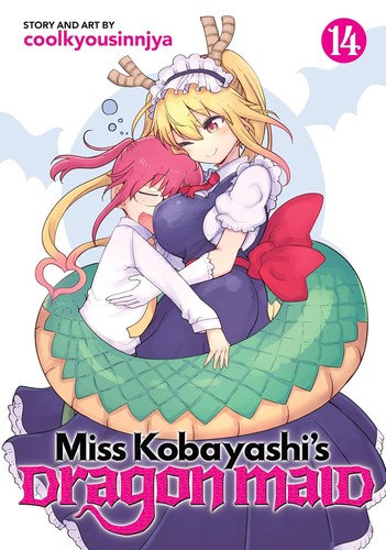 Miss Kobayashi's Dragon Maid Vol. 14 manga cover