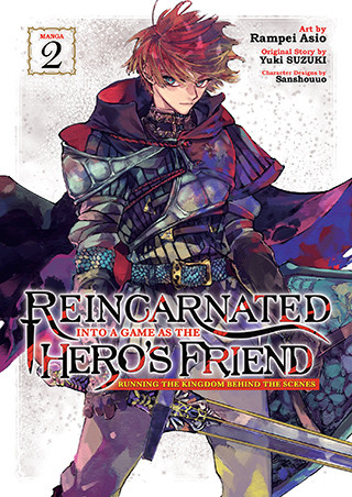 Reincarnated Into a Game as the Hero’s Friend: Running the Kingdom Behind the Scenes (Manga) Vol. 2