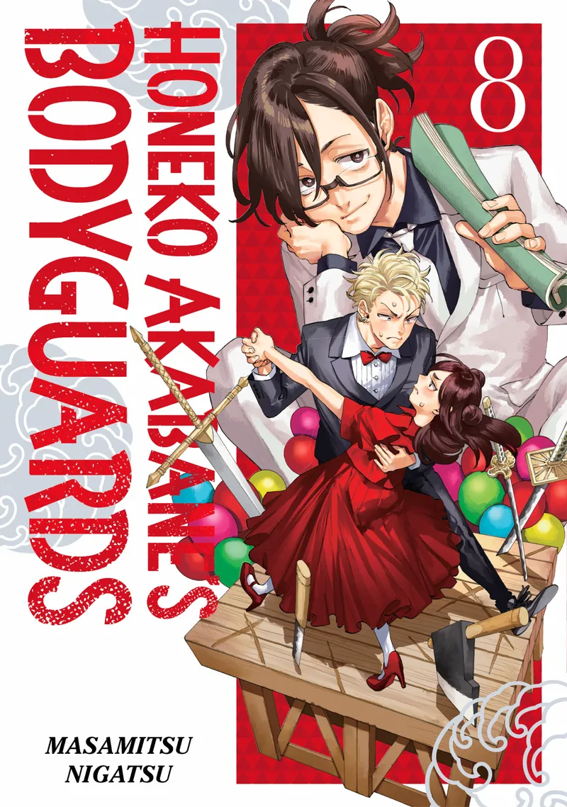 Honeko Akabane's Bodyguards, Vol. 8