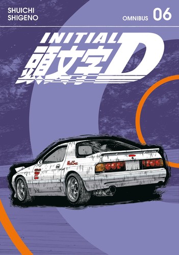 Initial D, Omnibus 6 manga cover