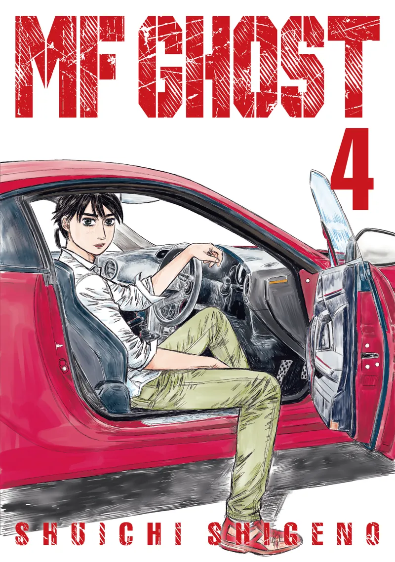 MF Ghost Volume 4 manga cover