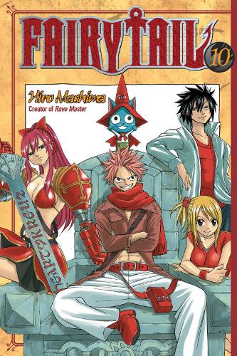 Fairy Tail 10 manga cover