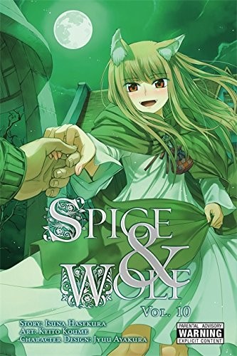 Spice and Wolf, Vol. 10 - manga manga cover