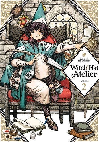 とんがり帽子のアトリエ 2 manga cover