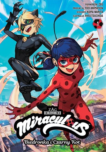 ミラキュラス　レディバグ＆シャノワール (1) [Mirakyurasu manga cover