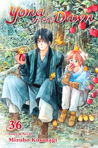 Yona of the Dawn 36 cover