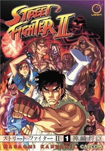 Street Fighter II - The Manga Volume 1 (Street Fighter) manga cover
